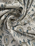 Cleo Block Print Linen Linen Fabric