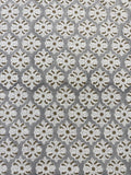 Jack Block Print Handloom Linen Swatch fabric swatch