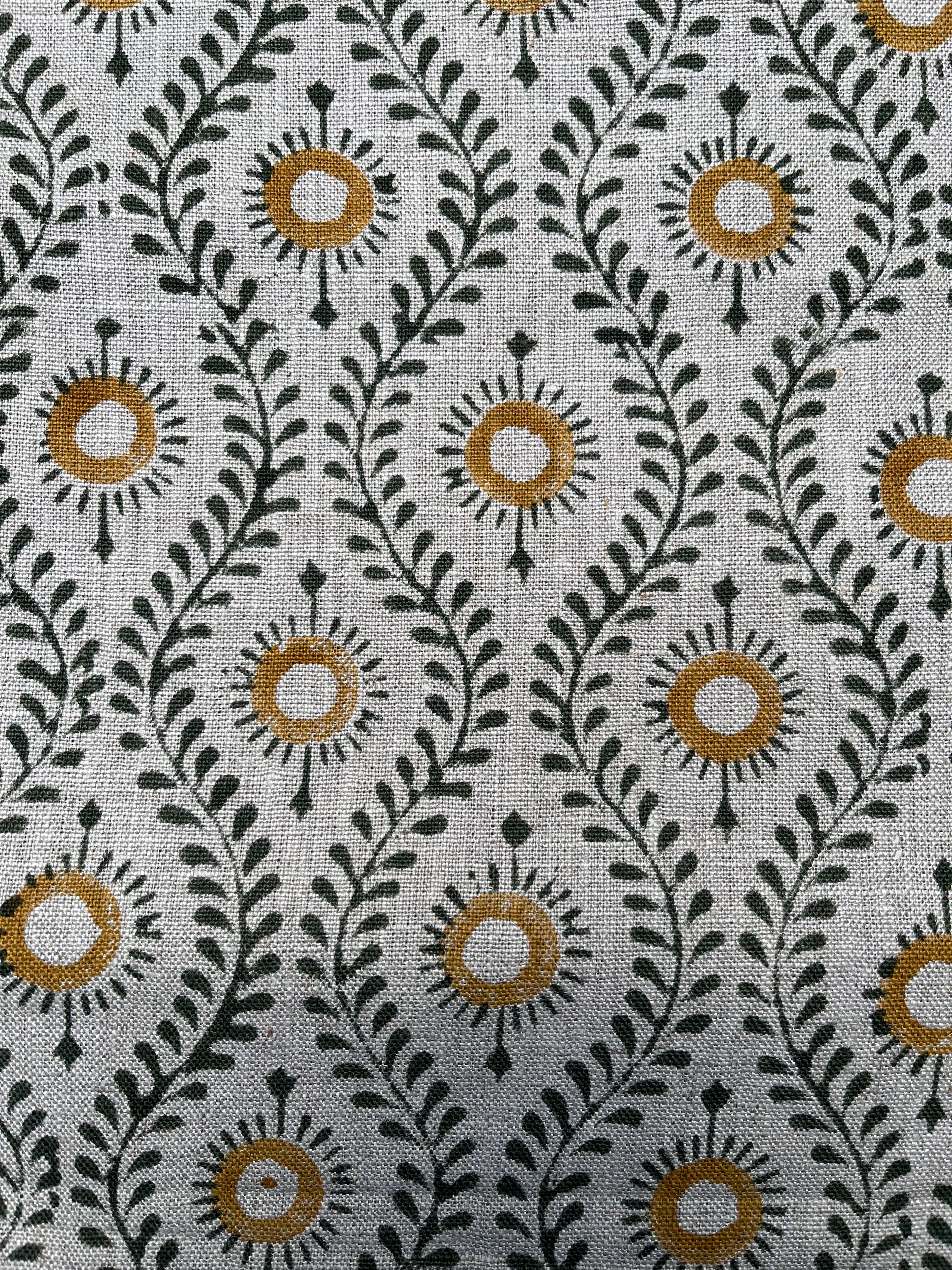 Daniel Handloom Cut Out Linen Fabric Linen Fabric