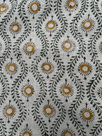 Daniel Handloom Cut Out Linen Fabric Linen Fabric
