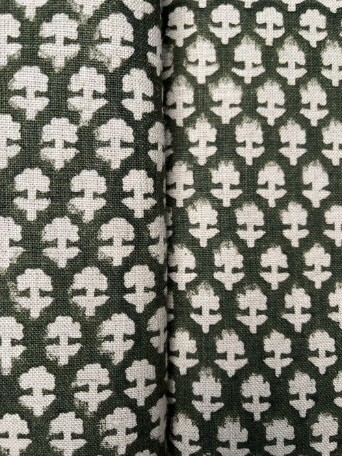 2 Yards Cut Out Linen Fabric