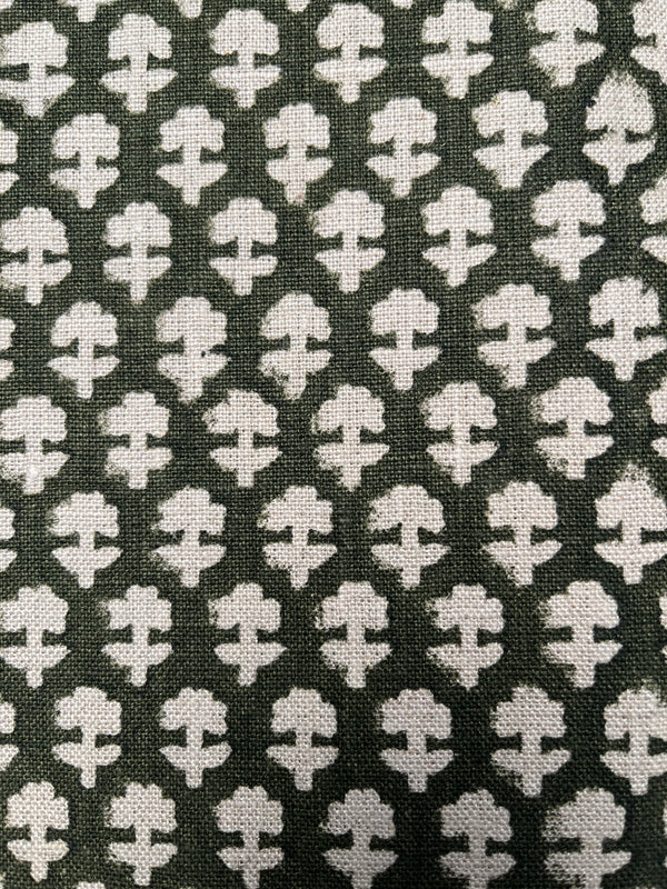 2 Yards Cut Out Linen Fabric