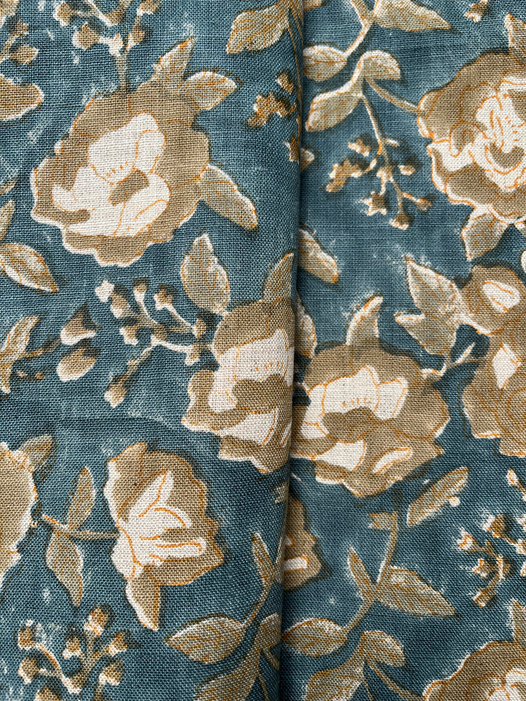 2 Yards Cut Out Linen Fabric