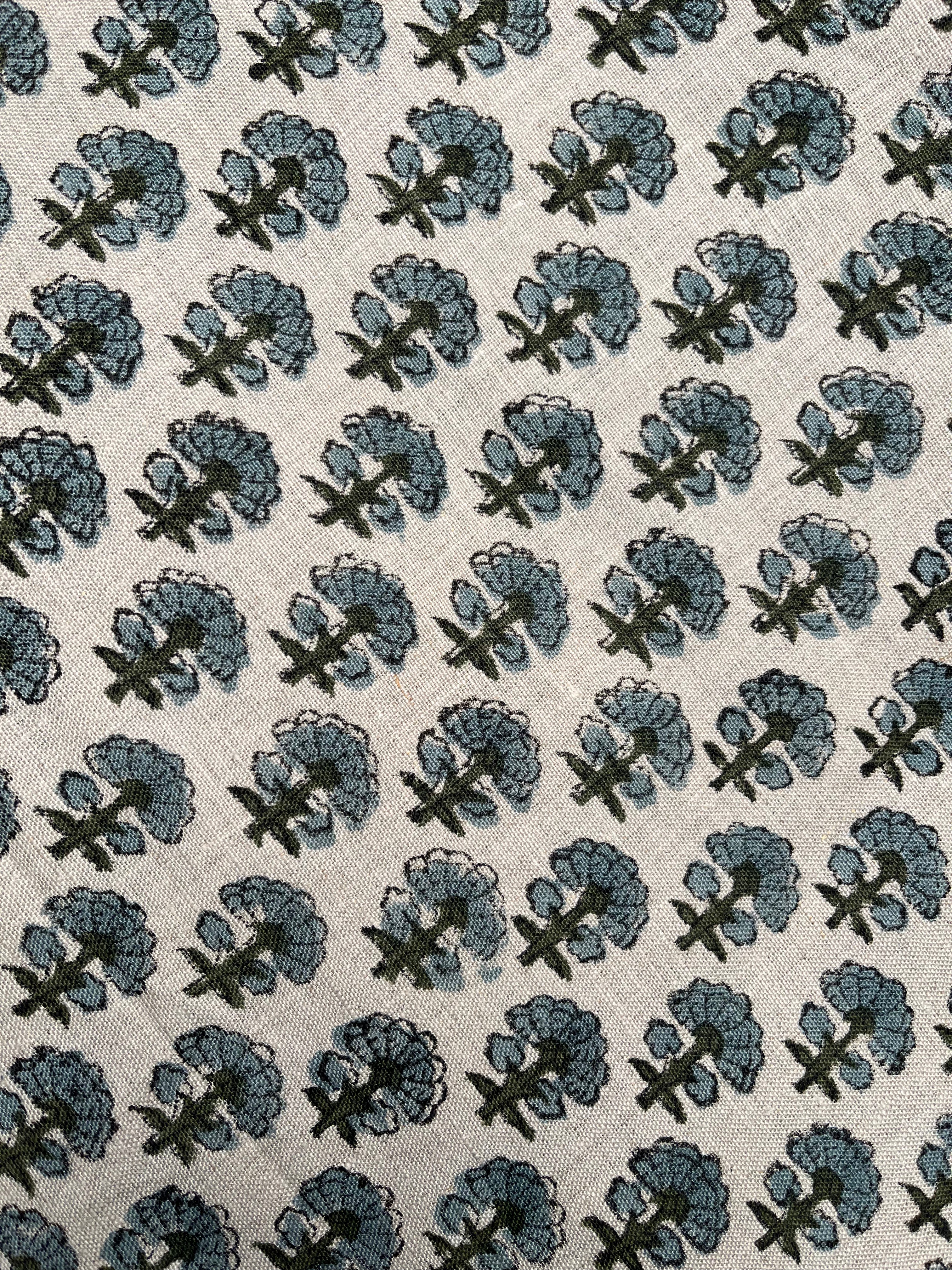 16 Yards Cut Out Linen Fabric