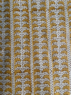 6 Yards Cut Out Linen Fabric
