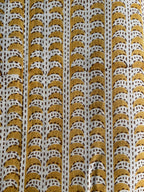 6 Yards Cut Out Linen Fabric