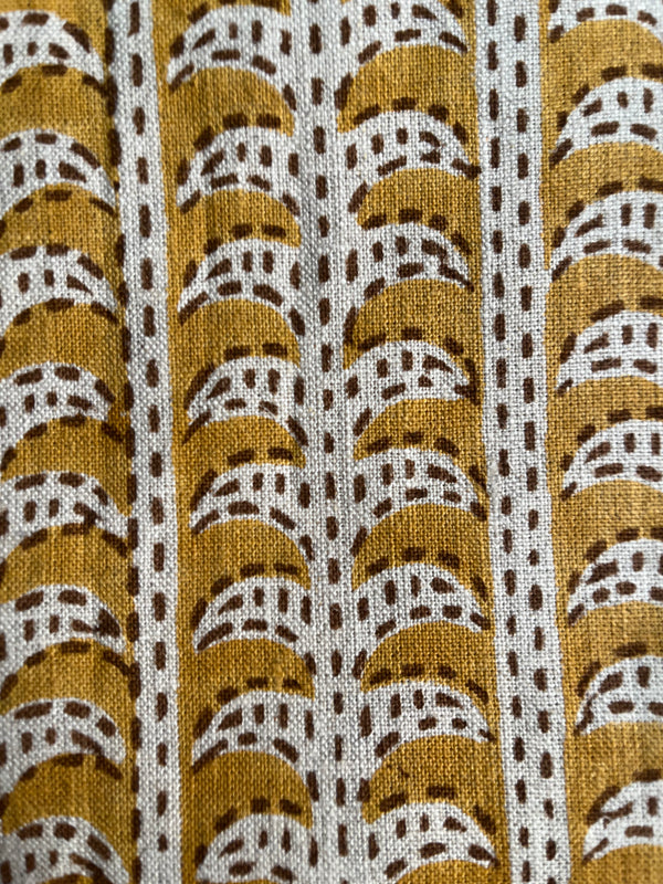 6 Yards Cut Out Linen Fabric