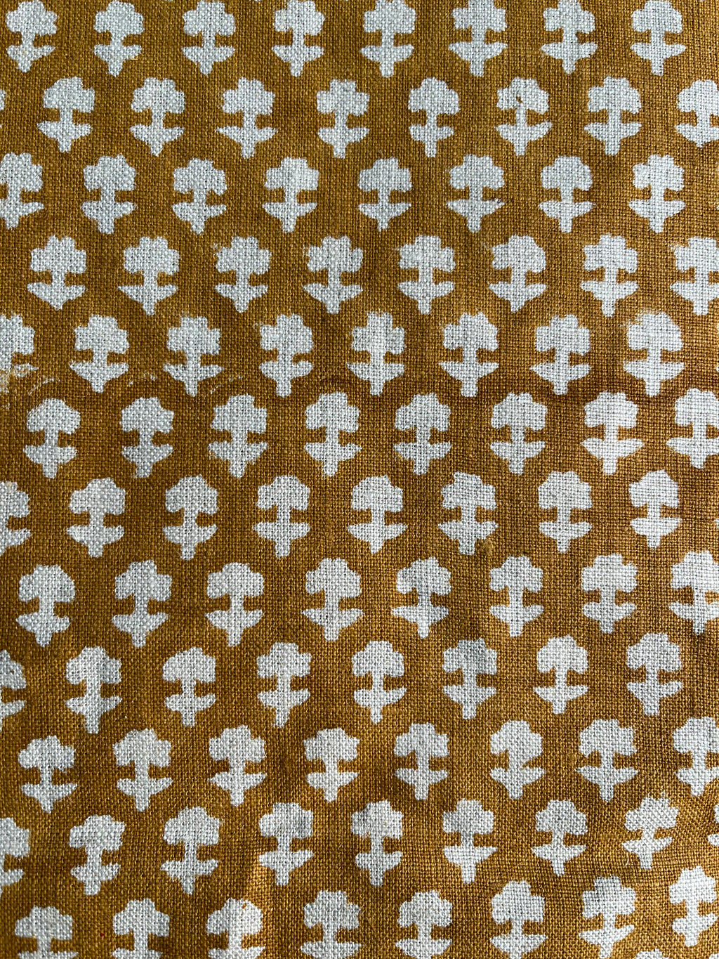 18 Yards Cut Out Linen Fabric