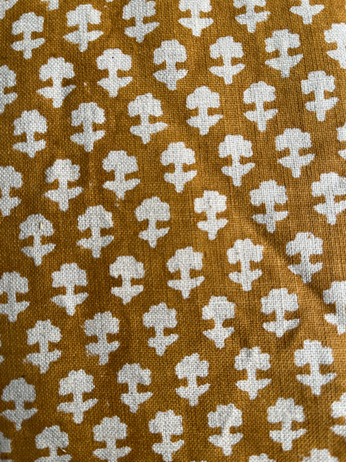 18 Yards Cut Out Linen Fabric