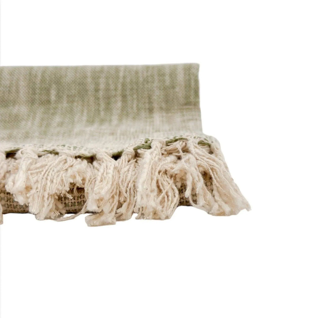 Ava Handloom Sofa Throw Blanket Cotton Throws