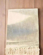 Ava Handloom Sofa Throw Blanket Brown Cotton Throws