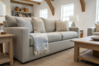 Ava Handloom Sofa Throw Blanket Cotton Throws