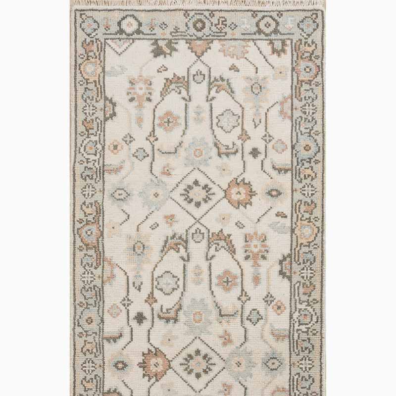 Ivyn Hand-Knotted Wool Oushak Rug 12' x 18' Hand-Knotted