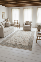 Ivyn Hand-Knotted Wool Oushak Rug Hand-Knotted