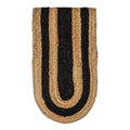 Juno Natural & Black Woven Jute Table Runner