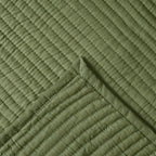 Vintage Sage Solid Mulmul Quilt Quilts