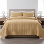 Tan Dust Solid Mulmul Quilt