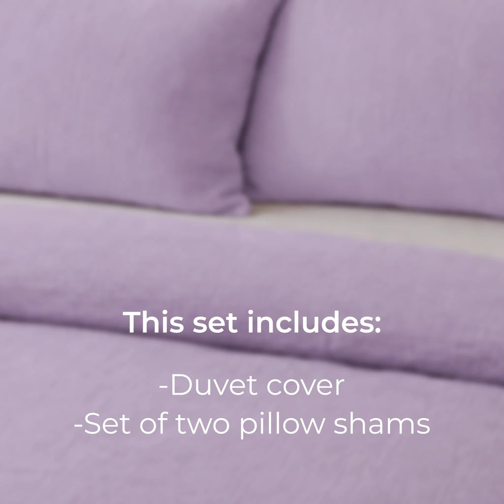 Lavender Mist Duvet Cover Set