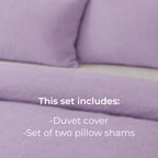Lavender Mist Duvet Cover Set