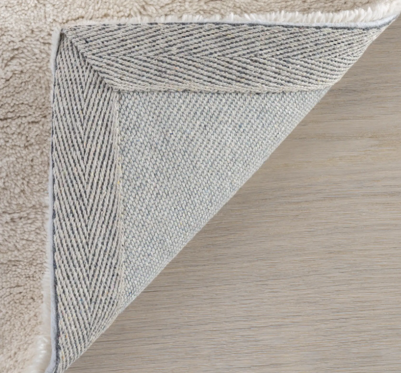 Ivory Mist Hand-Tufted Wool Rug 8'6" x 11'6" Hand Loomed