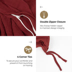 Merlot Duvet Cover Set