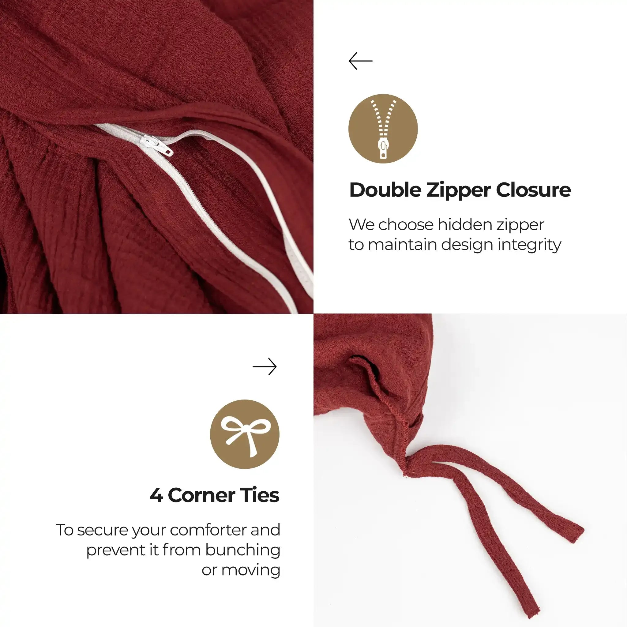 Merlot Duvet Cover Set