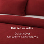 Merlot Duvet Cover Set
