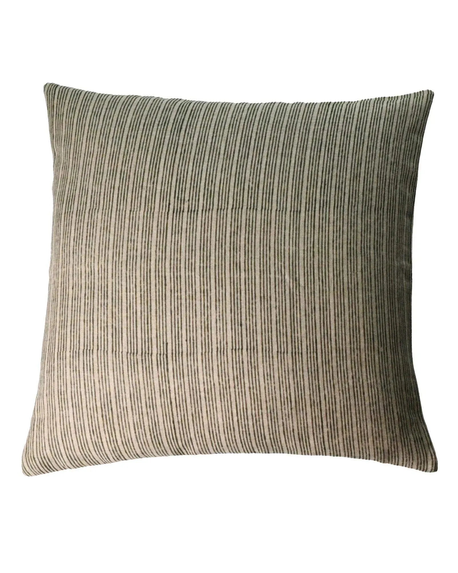 Norton Stripe Warm White Pillow Cover 26" x 26" Double Sided Pillow Covers
