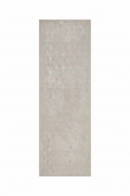 Pebble Grey Hand-Loomed Wool Runner 2'6" x 8"