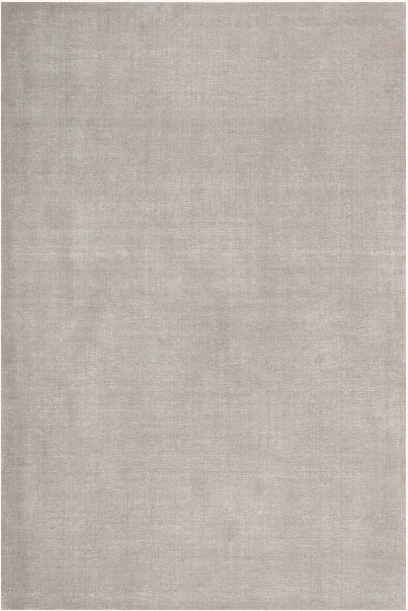 Pebble Grey Hand-Loomed Wool Rug