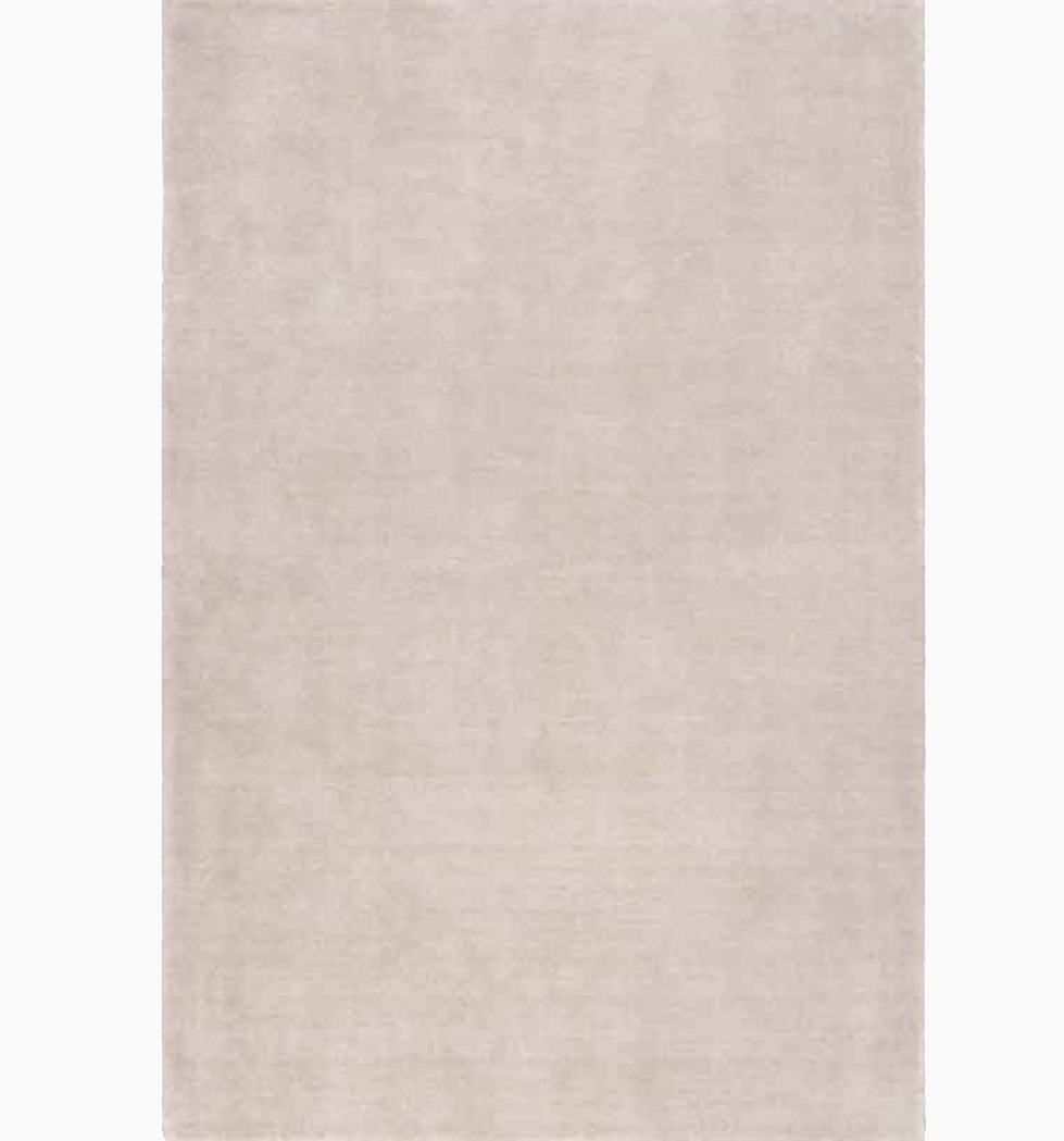 Pebble Grey Hand-Loomed Wool Rug