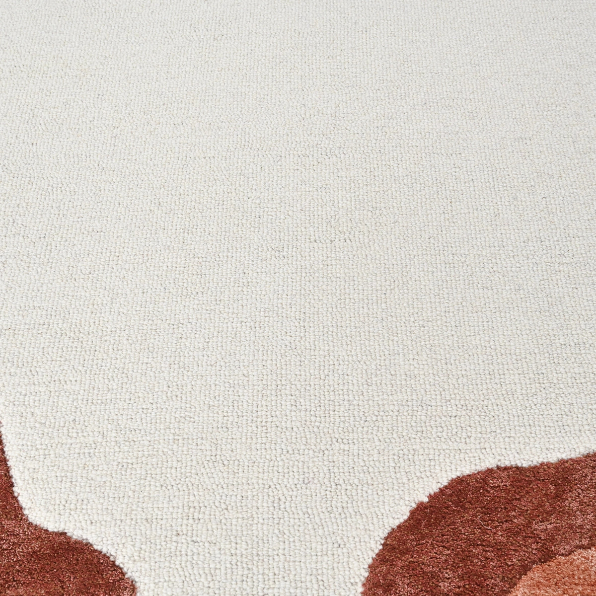 Hollow Hand-Tufted Irregular Rug