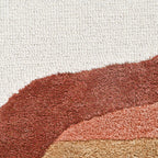 Hollow Hand-Tufted Irregular Rug