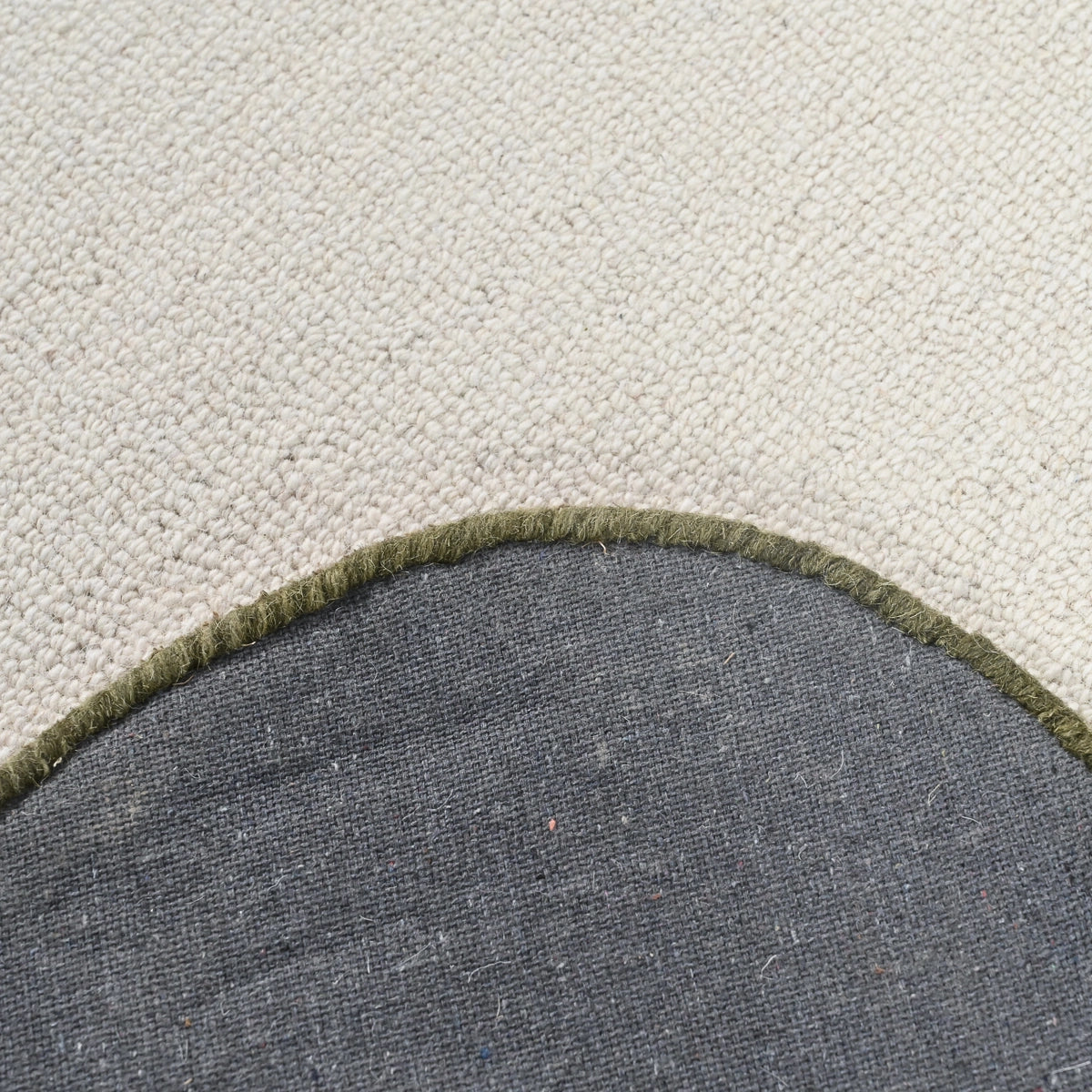 Hollow Hand-Tufted Irregular Rug