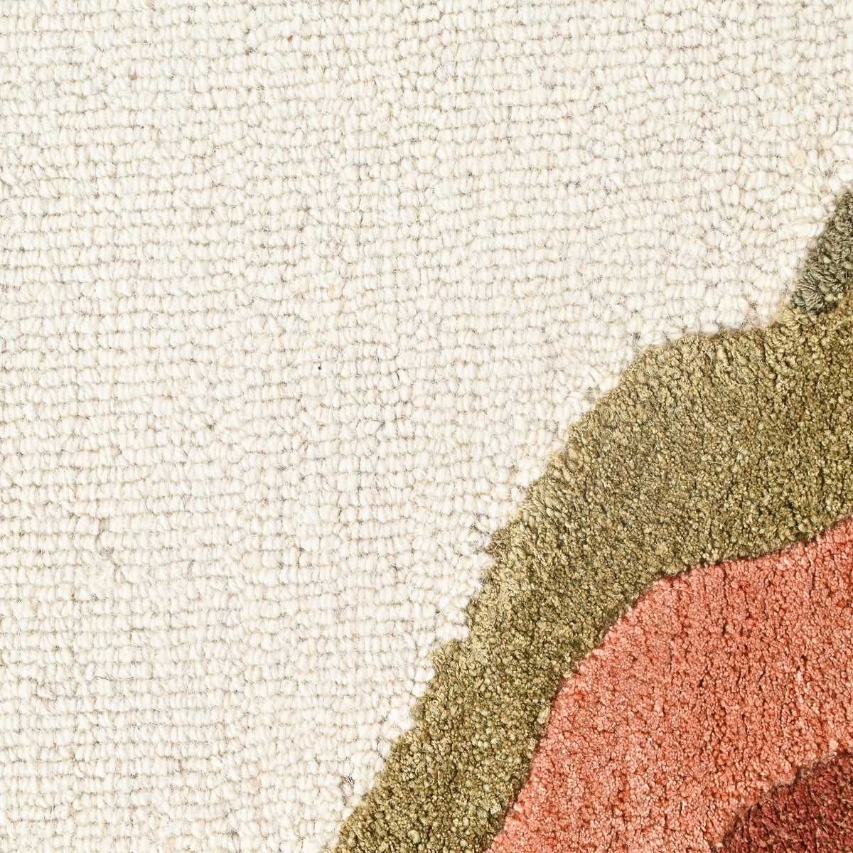 Cradle Hand-Tufted Asymmetrical  Rug