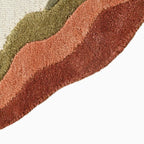 Cradle Hand-Tufted Asymmetrical Rug Hand-Tufted