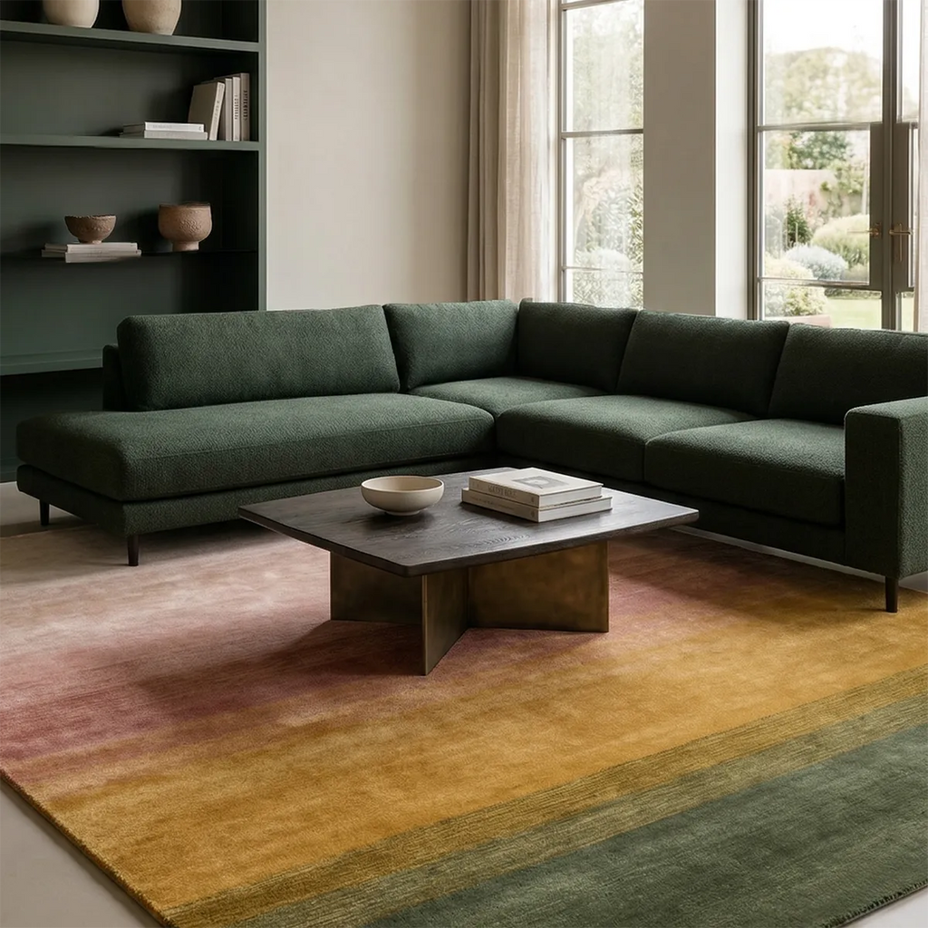 Terrace Meadow Handloom Rug Hand Loomed