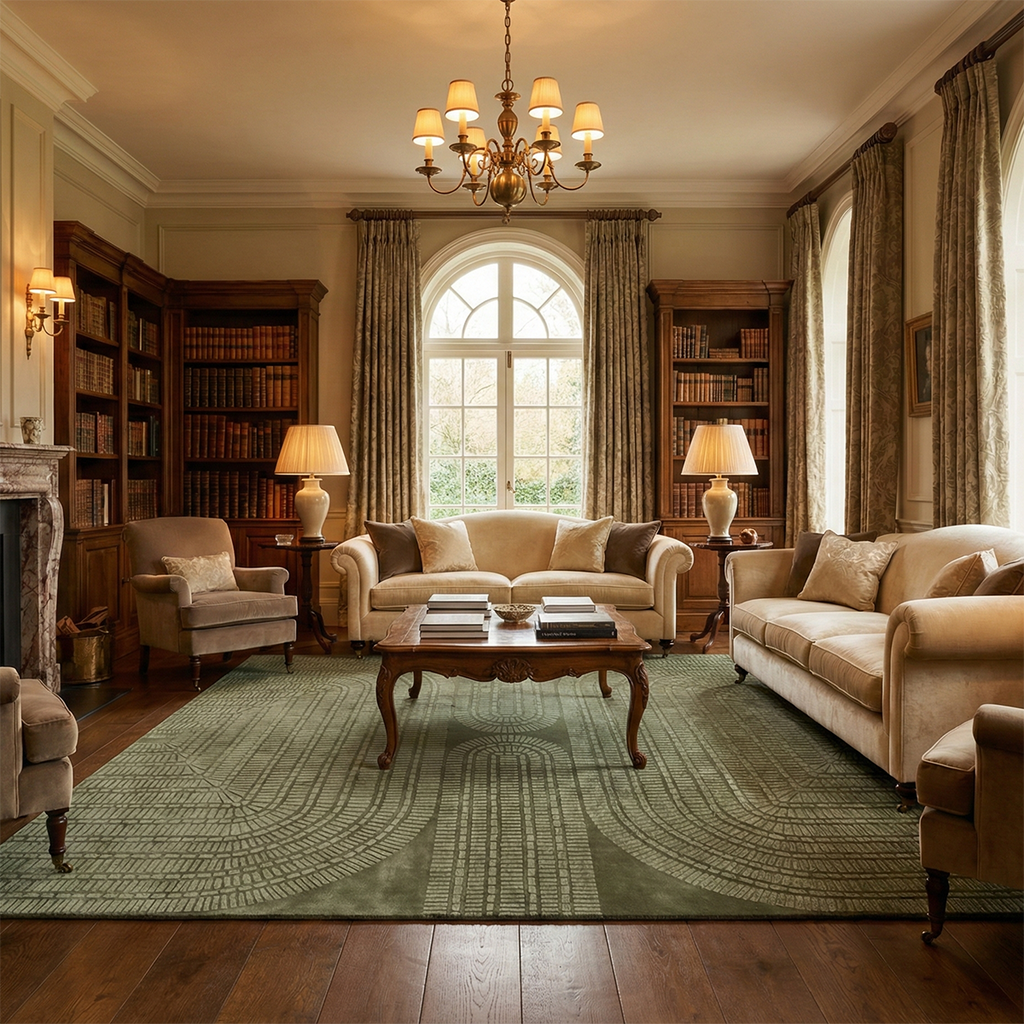 Meadow Ground Handloom Rug