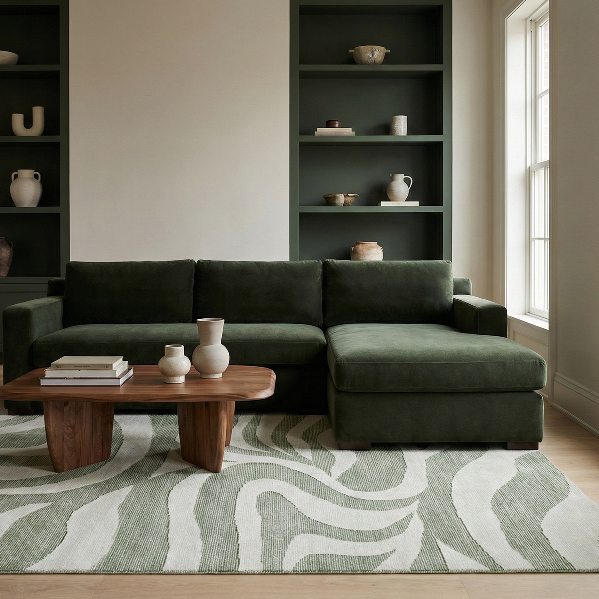 Terrain Handloom Wool Rug