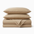Tan Dust Solid Bedsheet Set
