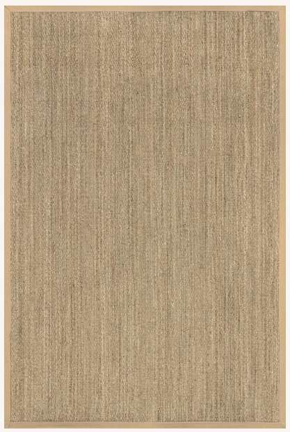 Coastal Frame Seagrass Rug 8' X 10' 8' X 10' Flatweave