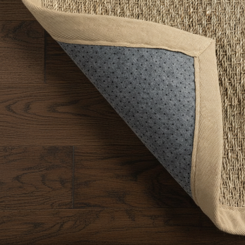 Coastal Frame Seagrass Rug 8' X 10' Flatweave