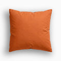 Orange pillow on a white background