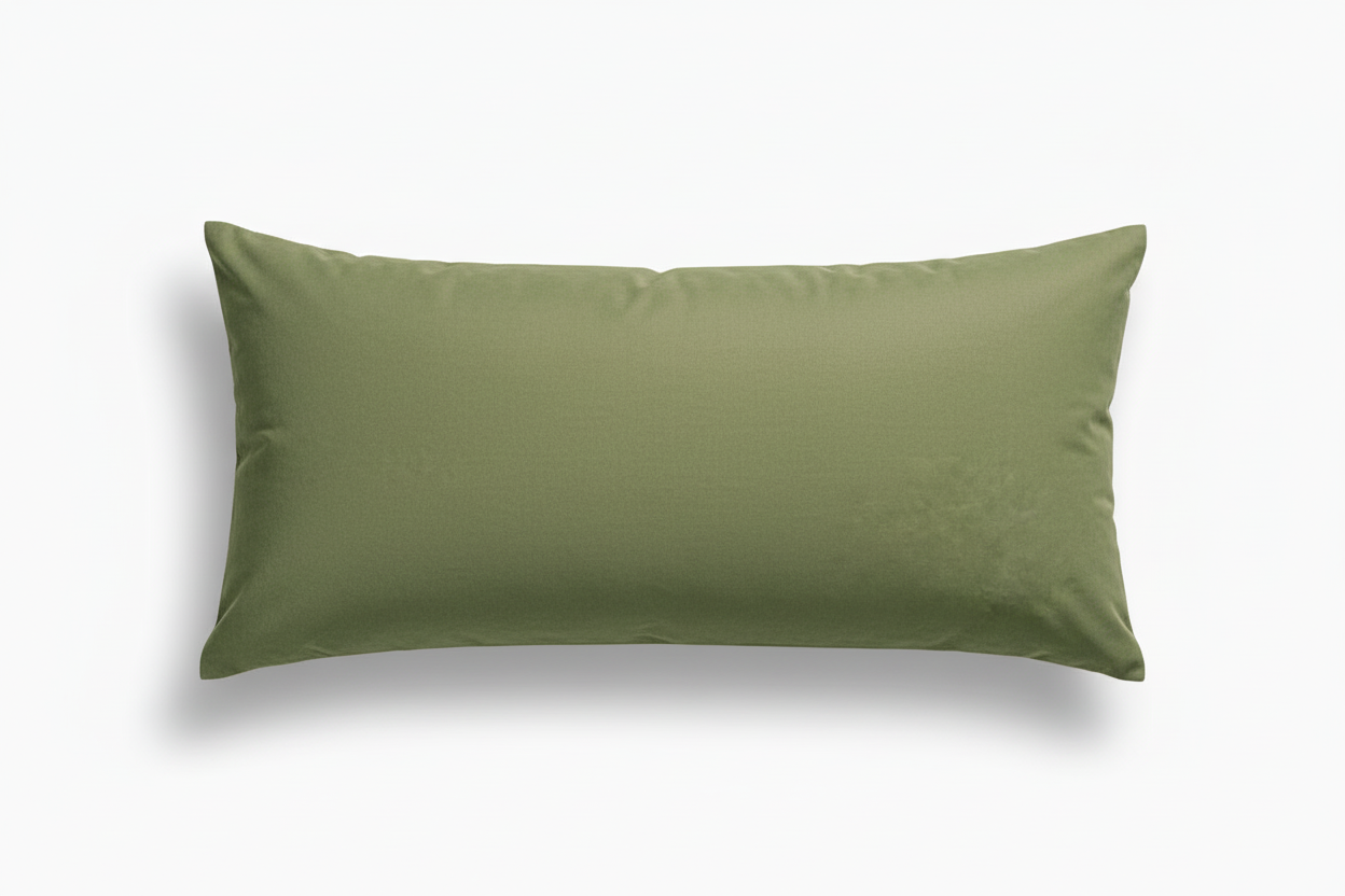 Vintage Sage Solid Pillow Cover