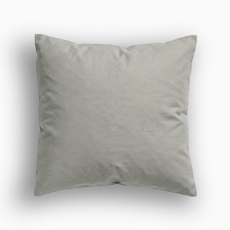Oyster Gray Solid Pillow Cover 16" x 42" Pillow Covers