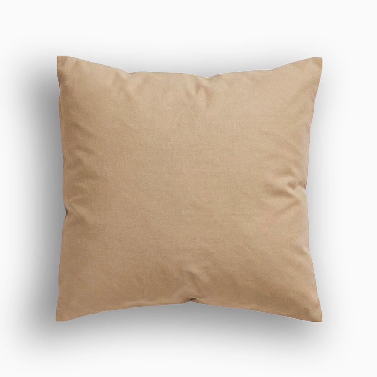 Tan Dust Solid Pillow Cover
