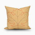 Tan Dust Embroidered Pillow Cover