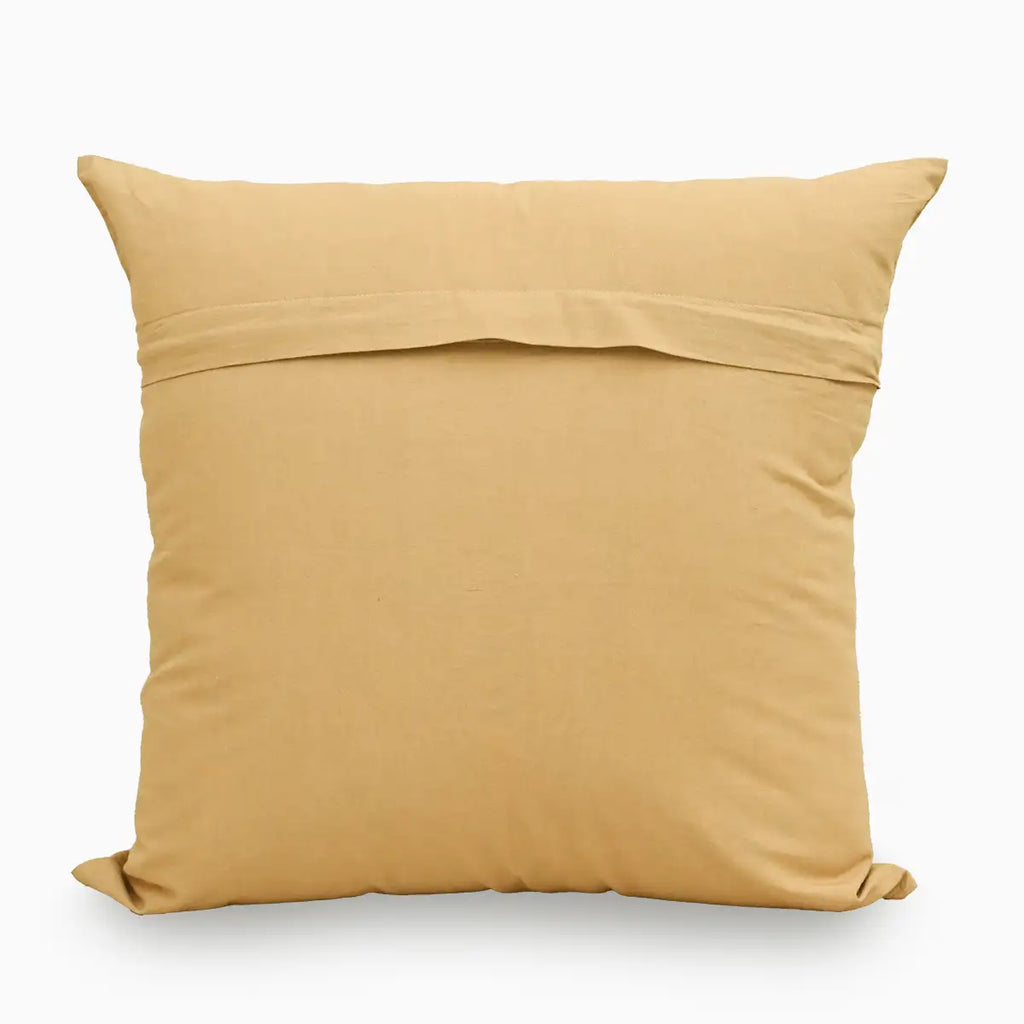 Tan Dust Embroidered Pillow Cover Pillow Covers
