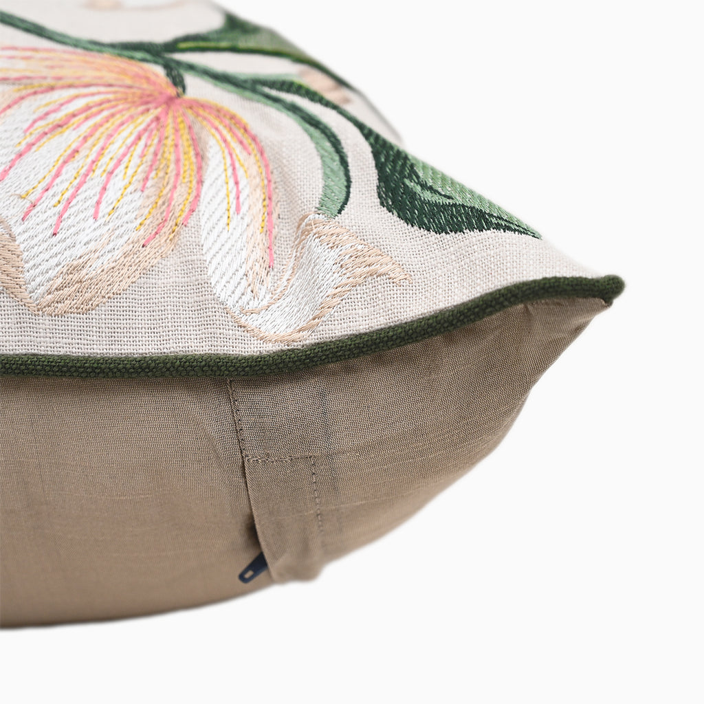 Oyster Embroidered Cushion Cover Pillow Covers