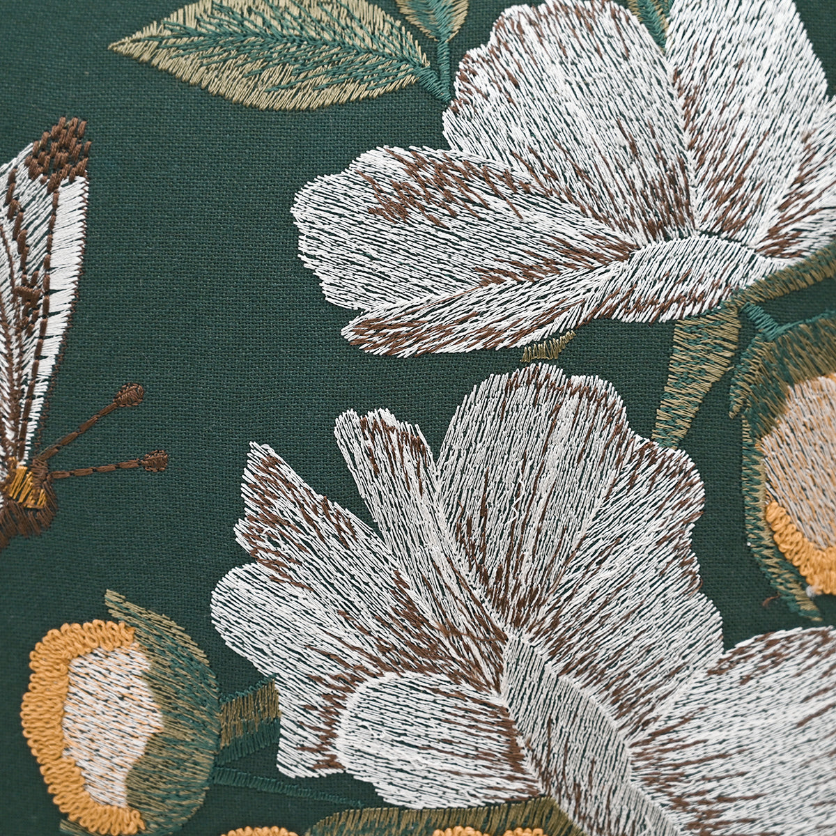 Woodland Embroidered Cushion Cover Pillow Covers